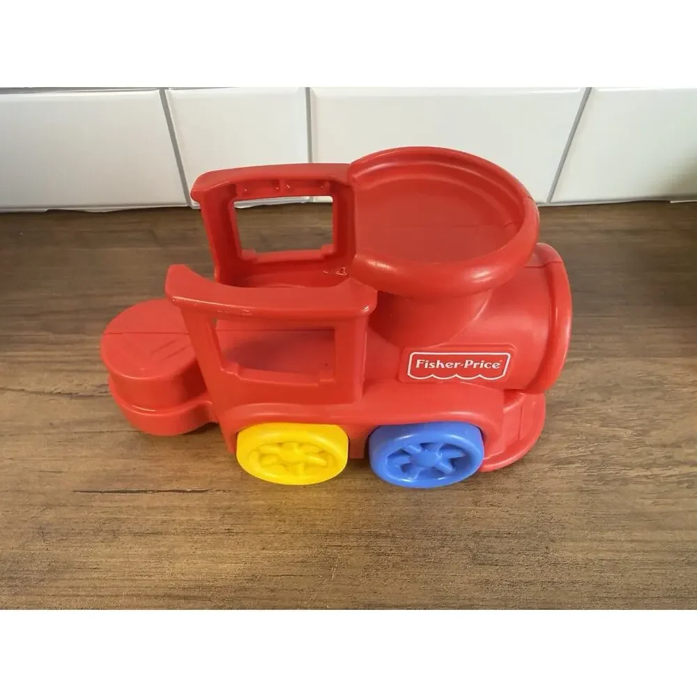 Vintage Fisher Price Stack 'n Build Choo Choo Train 1997 Children’s Toys 6-36 mo